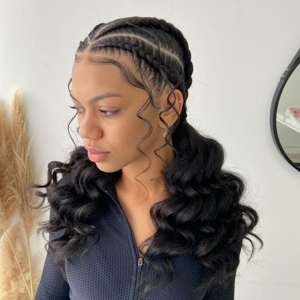 Inspiring hair styling ideas for hairstyles braids for curly hair