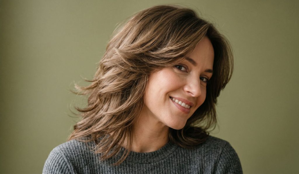 Sleek party short hairstyles for thin hair women