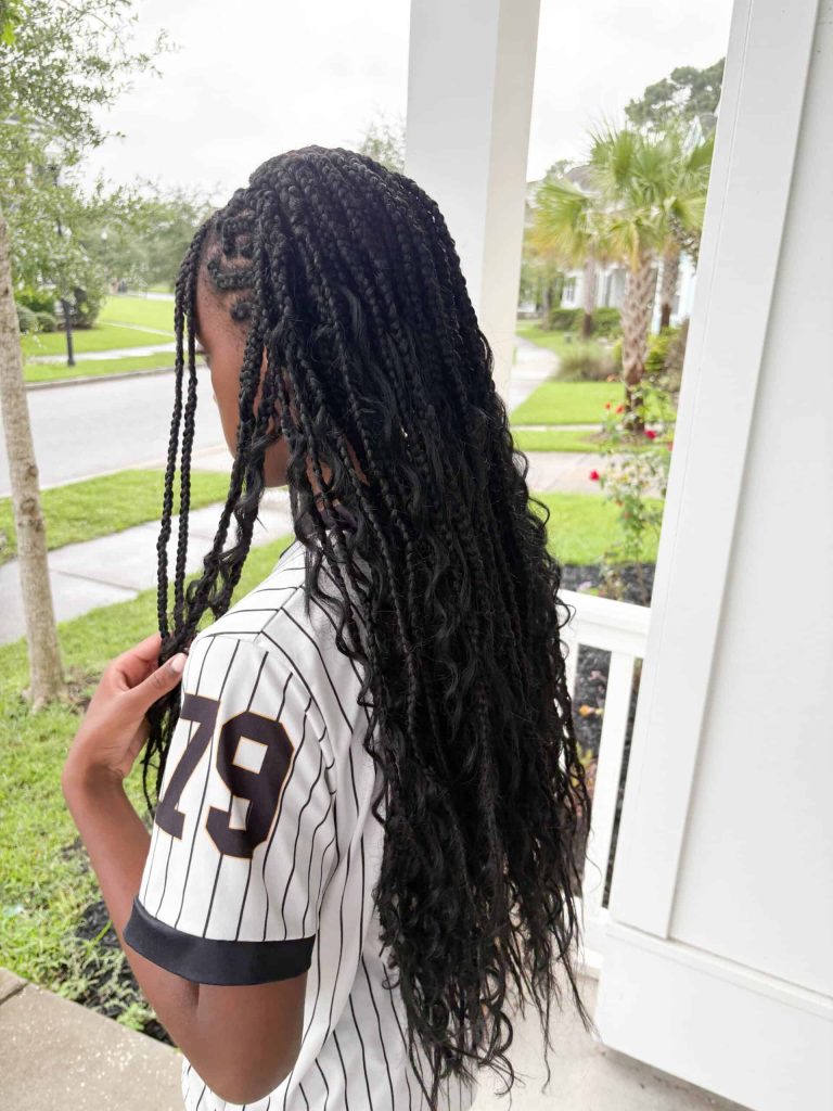Timeless school hairstyles for girls black braids
