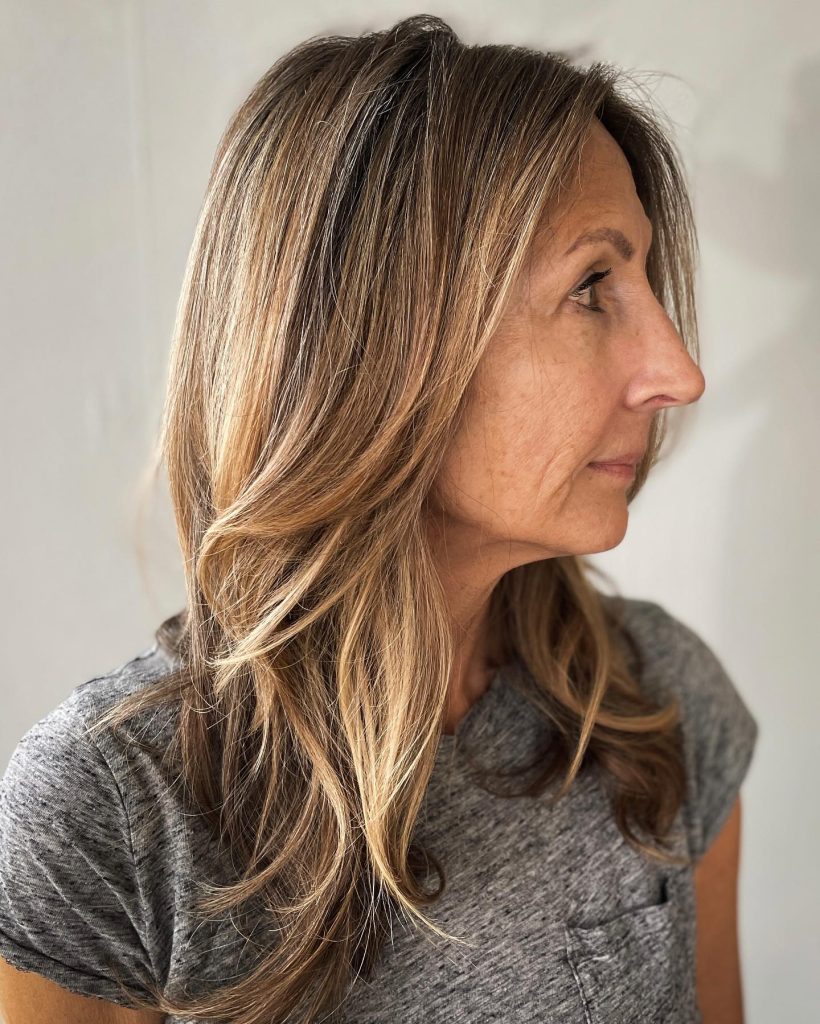 Buzzing haircut ideas for long hairstyles over 50 women