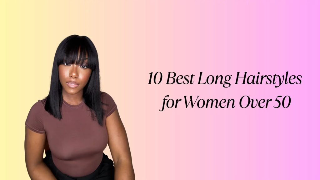 Refined long hairstyles for black women over 50 for thick hair