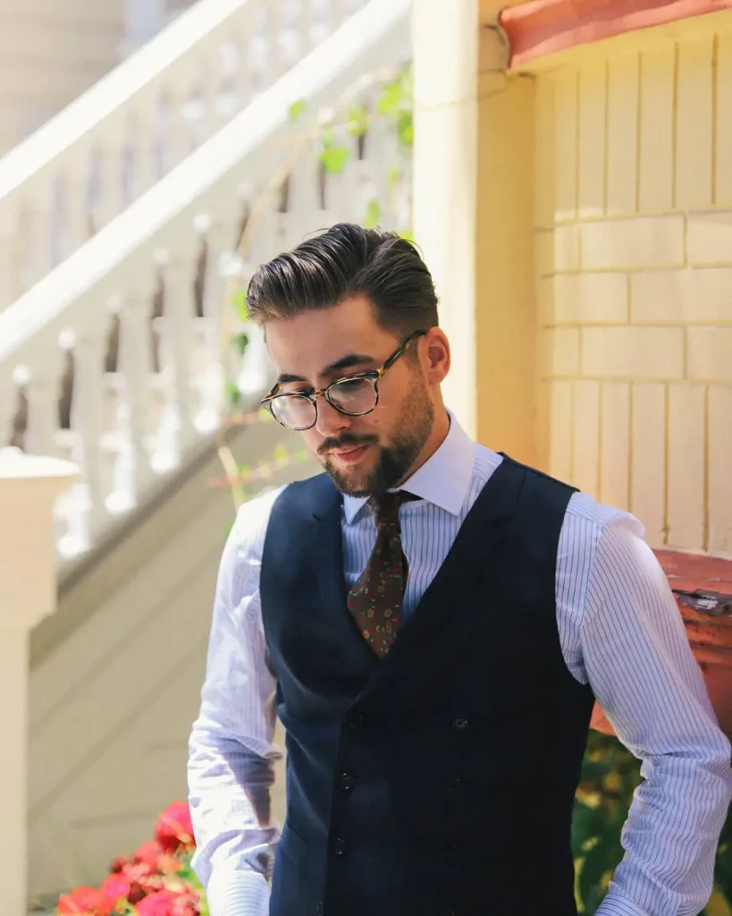 Fresh men haircut for work step by step