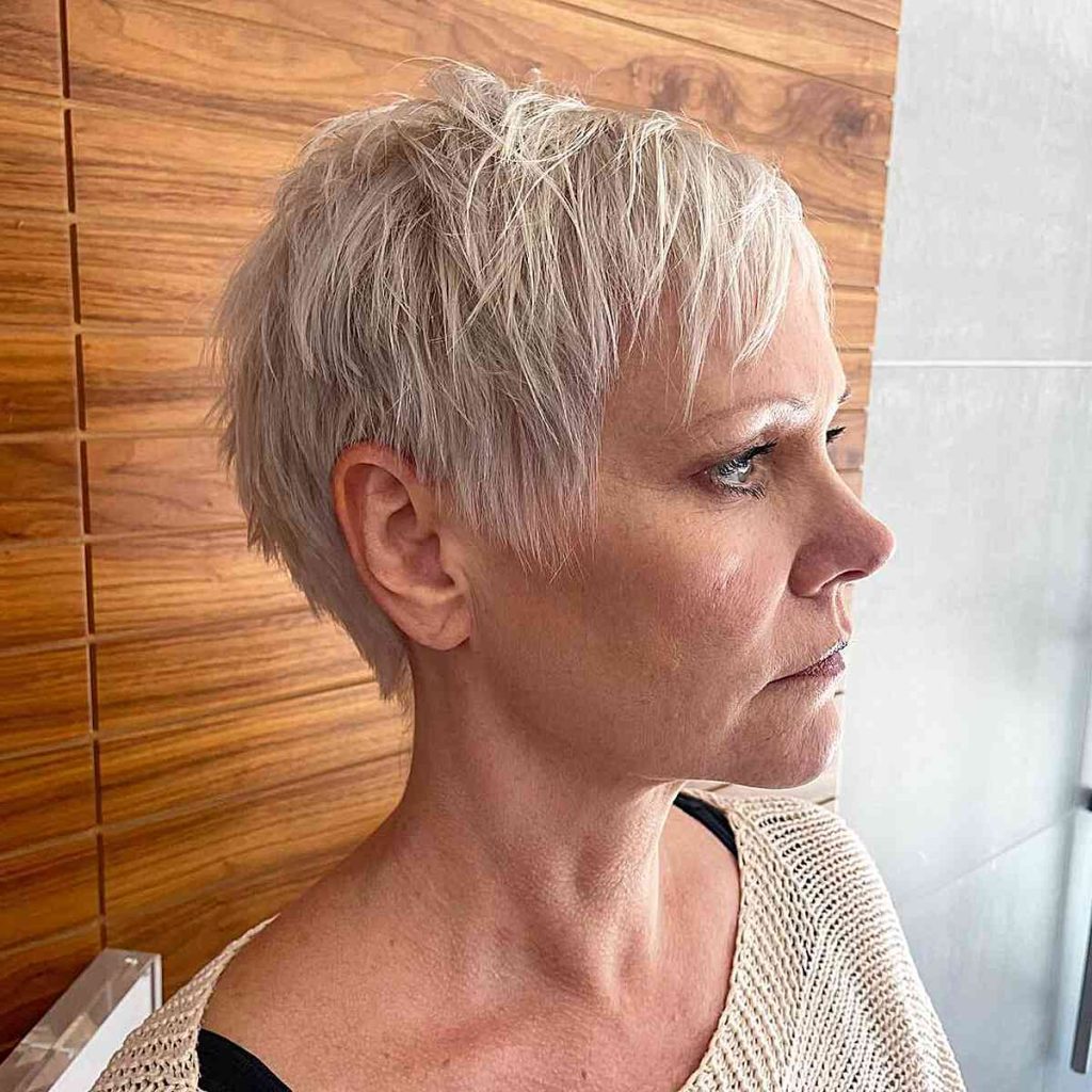 Favorite short hairstyles for asian women over 50 with glasses