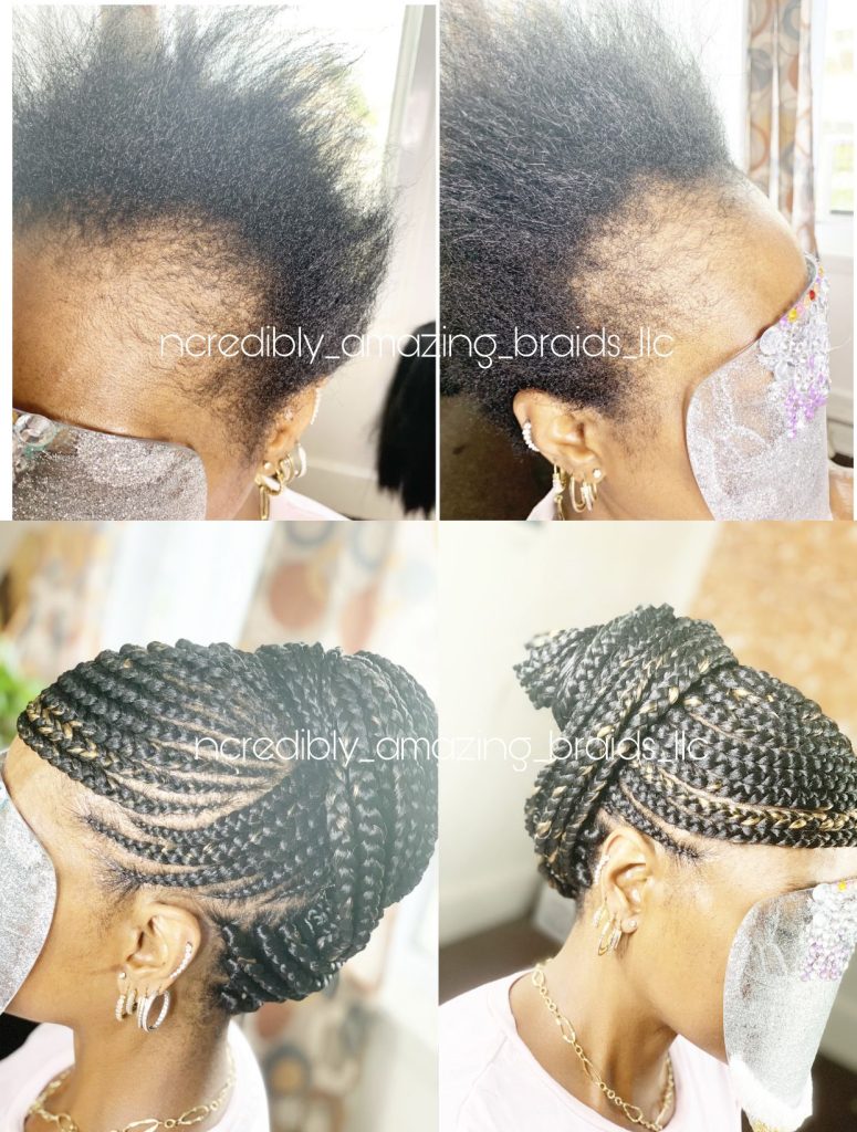 Layered 4c hairstyles