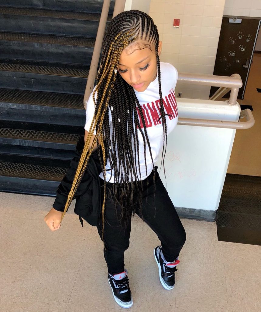 Amazing baby hairstyles for girls braids black