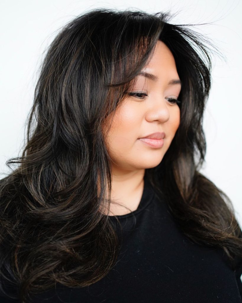 Striking haircut ideas for black hairstyles for round faces