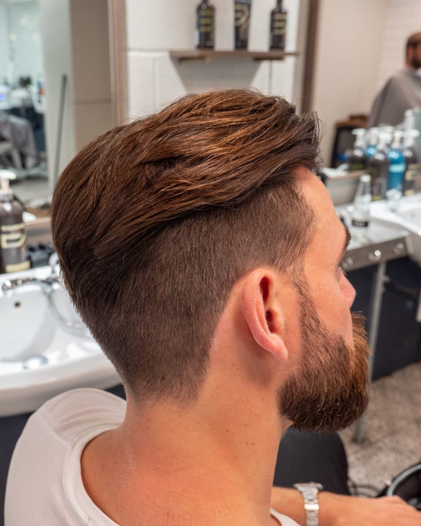 Lovely hairstyles men for thick hair for school