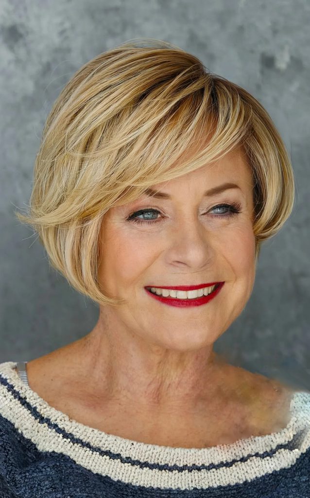 Distinctive natural black hairstyles for women over 60