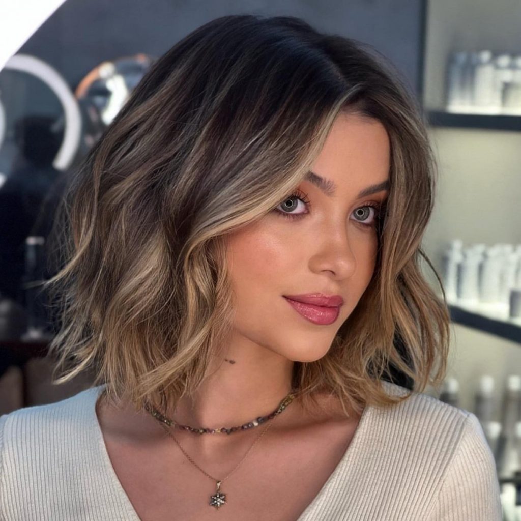 Favorite short hairstyles 2024 female over 40 round face